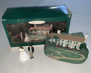 Hallmark Gone With The Wind 3 Piece Set Christmas Ornament 1996