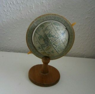 Vintage Small Old World? Globe in English 7 1/2 