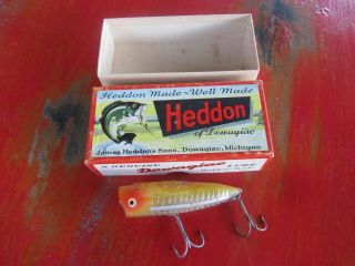 Vintage Fishing Lure Heddon Chugger Spook 9540