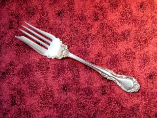 Meat Serving Fork - 1835 R Wallace - C.  1896 Silverplate - Joan