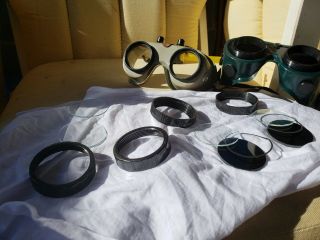 Sellstrom Vintage Antique Welding Goggles Glasess M5h Good Lenses