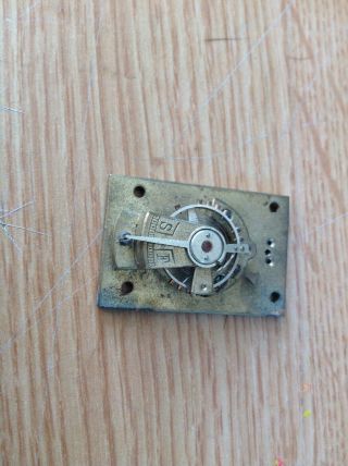 Antique Clock Platform Escapement From Clockmakers Spare Parts For Refurbishment