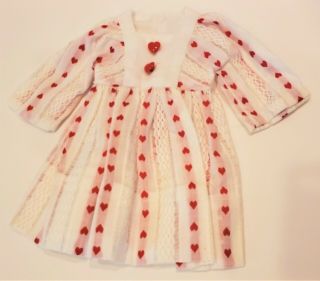 Vintage Doll Clothes Fits Ideal Crissy Doll Or 171/2 " Doll Mini Dress