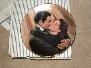 7 GONE WITH THE WIND Collector Plates W.  L.  GEORGE CRITICS CHOICE 1991 2