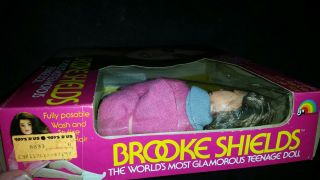 BROOKE SHIELDs vintage 1982 teenage doll wash and stylize doll 8833 4
