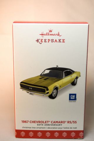 Hallmark: 1967 Chevrolet Camaro RS/SS - 50th Anniversary 2017 Keepsake Ornament 4