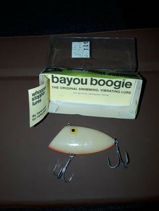 Vintage Whopper Stopper Bayou Boogie Fishing Lure