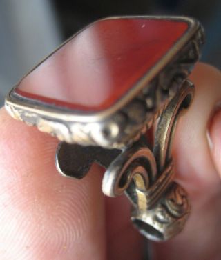 Antique Jewellery Vintage Metal Fob Watch Seal
