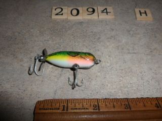 T2094 H HEDDON TINY TORPEDO FISHING LURE GREAT COLOR 4
