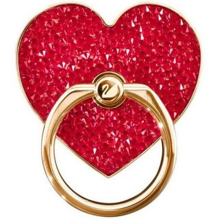 Swarovski Glam Rock Red Heart Ring Sticker 5457473 With Case K - Beauty