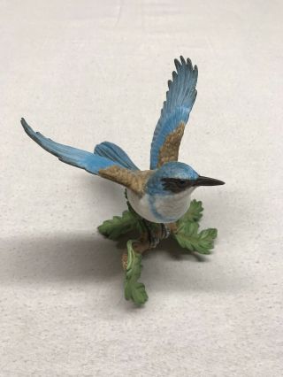 Lenox Western Scrub Jay 2001 Fine Porcelain Bird Figurine