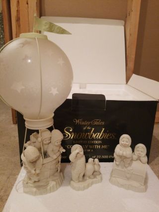 Dept 56 Snowbabies " Come Fly With Me " 5048 Overall