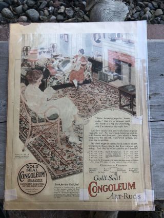 1921 Vintage Norman Rockwell The Country Gentleman Ad 2