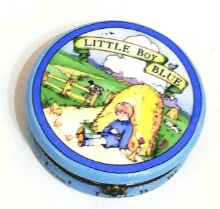 Mud Pie Porcelain Hinged Box - Little Boy Blue Treasure Box Trinket Box 3