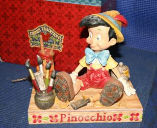 Jim Shore Disney Traditions PINOCCHIO Figurine 