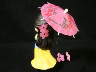 Precious Moments - Disney ' s MULAN w/Umbrella - Every Flower Blooms In Its Own Time 3