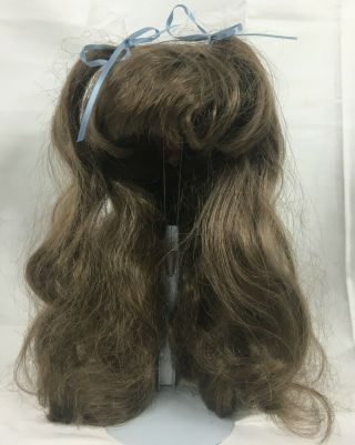 Vintage Kemper 14 - 15 Long Brown Hair Doll Wig Should Fit My Twinn Dolls 2
