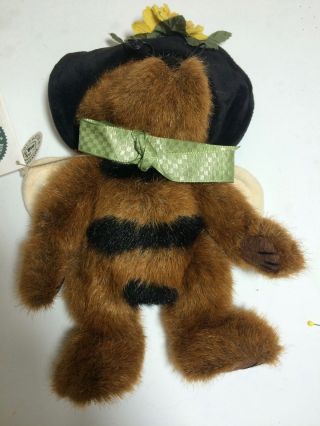 Boyd ' s Bears Friends Bumble B Buzzoff Bean Filled Body 91773 with Tags 3