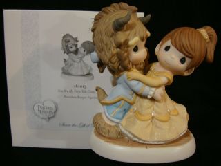 Ca Precious Moments - Disney - Beauty And The Beast - You Are My Fairy Tale Come True