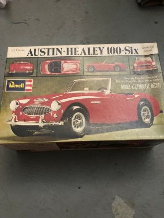 Vintage Revell 1;25 Austin Healey 100 Six Model Kit