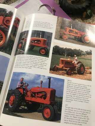 Allis Chalmers Book 1933 - 1957 Antique Tractor 2
