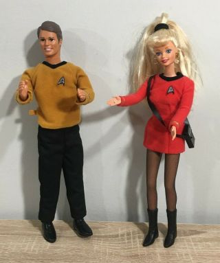 Barbie & Ken - Vintage - Star Trek Barbie And Ken Doll Set