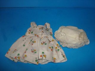 Vintage 16 " Terri Lee Doll Tagged Summer Dress,  Rumba Ruffles Panties