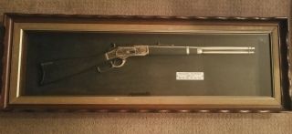 Gun That Won The West 1873 Winchester Rifle In Case