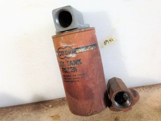 Antique Vintage Coop Fuel Tank Filter Adapter