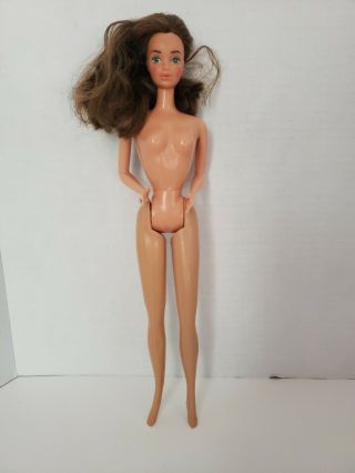 Vintage Mattel 1982 Barbie Tracy Bride Doll,  Steffie Face Brunette