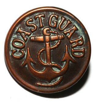 Maverick Antique Coast Guard Shank Back Button