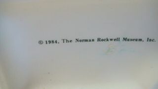1984 NORMAN ROCKWELL MUSEUM PORCELAIN FIGURINES DISPLAY STORE ONLY GREAT FIND 6