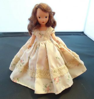 Vintage Nancy Ann Storybook Doll Bisque Pinched Face