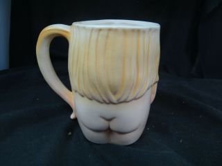 1960 ' s bobble boob naked lady mug,  4  tall 3