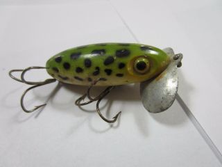 Vintage Fred Arbogast Jitterbug Fishing Lure 2 - 3/4 "