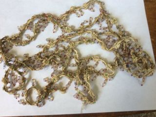 Antique Flower & Bead Strings/chains For Trim