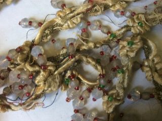Antique Flower & Bead Strings/Chains for trim 3