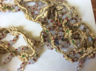 Antique Flower & Bead Strings/Chains for trim 4
