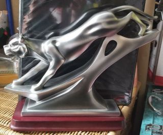 Herco Gift Professional Silver Tone Panther Figurine