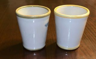 Set of 2 1983 Louisville Stoneware 109th Kentucky Derby Commemorative Julep Cup 2