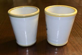 Set of 2 1983 Louisville Stoneware 109th Kentucky Derby Commemorative Julep Cup 3