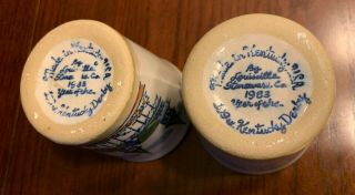 Set of 2 1983 Louisville Stoneware 109th Kentucky Derby Commemorative Julep Cup 5