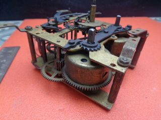 Vintage Haller A.  G clock movement spares or repairs LOTCCT1K4 4