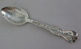 The Cabildo Orleans Louisiana Purchase Expo Sterling Silver Spoon;g956