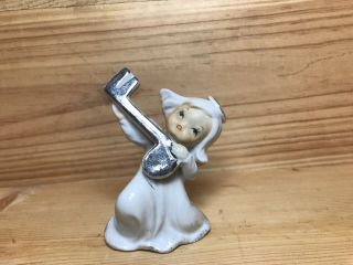 Vintage Angel Figurines With Musical Notes Japan Norcrest?