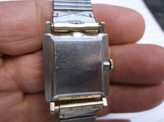 Antique Art Deco Elgin 17J Model 887 Star Watch Case Co SS Back Wristwatch 5