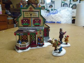 England Village - Christmas Valley Toys & Dolls - Two Accessories $30