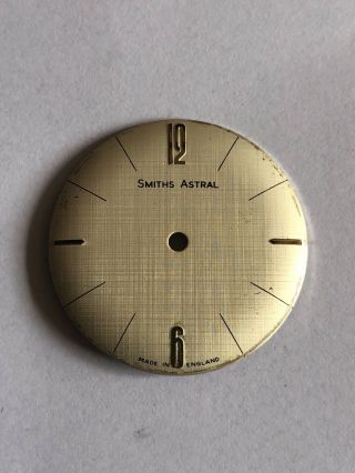 Vintage Gents Simths Astral Watch Textured Dial Spares