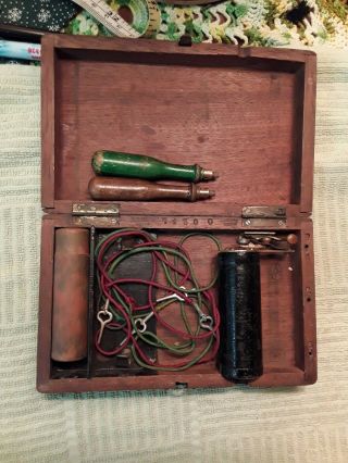 Vintage Electric Shock Treatment Machine From Paris.  U.  S.  Only