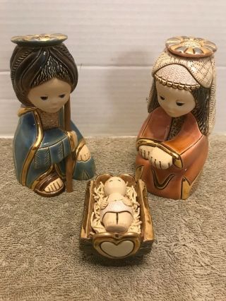 Rinconada Nativity Set De Rosa Artesian Uruguay Limited Edition 191/1000